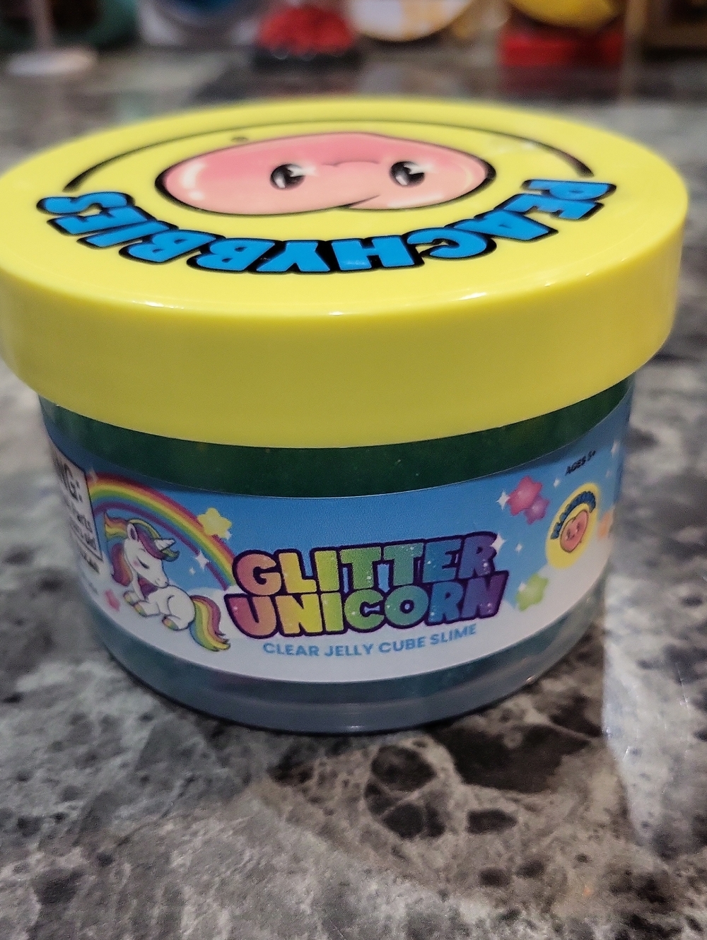 Peachybbies Glitter Unicorn Slime